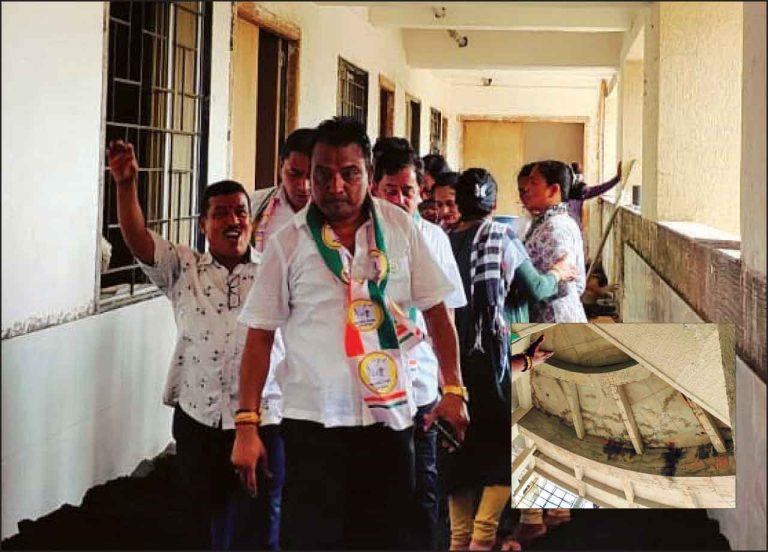 अधूरे प्रशासकीय इमारत का उद्घाटन … राकांपा करेगी विरोध