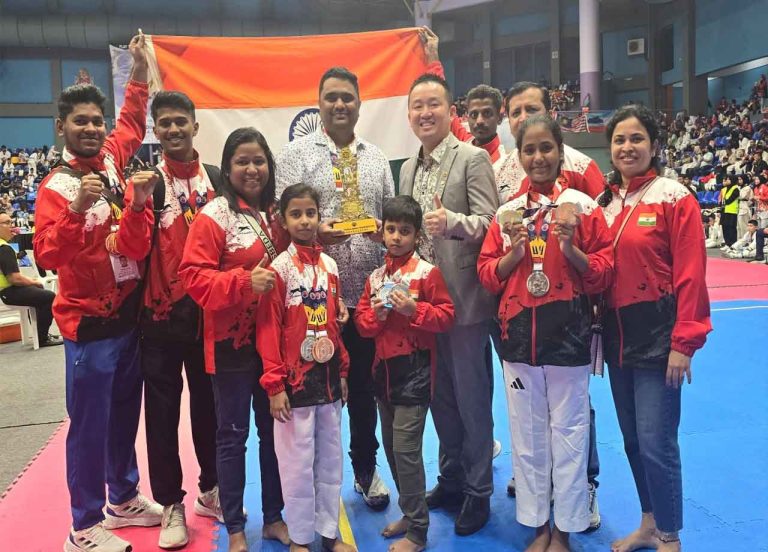 मलेशिया में आयोजित अंतरराष्ट्रीय ताइक्वांडो चैंपियनशिप में भारत ने फहराई विजय की पताका 