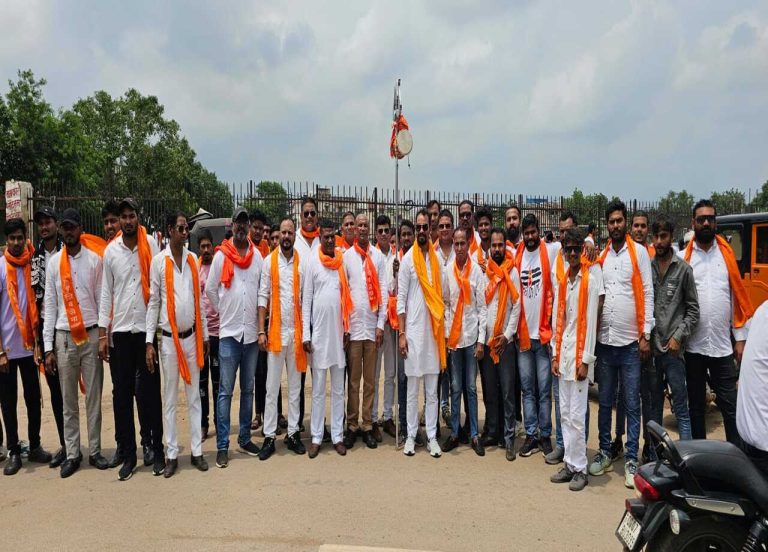 शिवसेना छत्तीसगढ़ की तरफ से निकाली गई त्रिशूल यात्रा