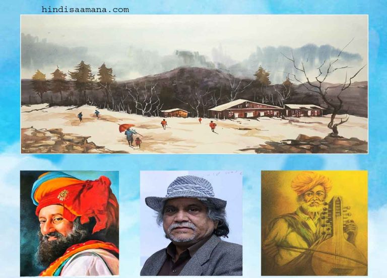 रंगों के पारखी रविन्द्र देव की टीएमयू प्रदर्शनी में दमकेंगी पेंटिग्स