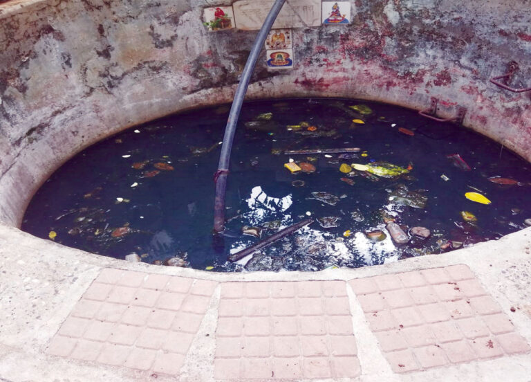 संपादक के नाम पत्र : कुएं बने कचरा कुंडी