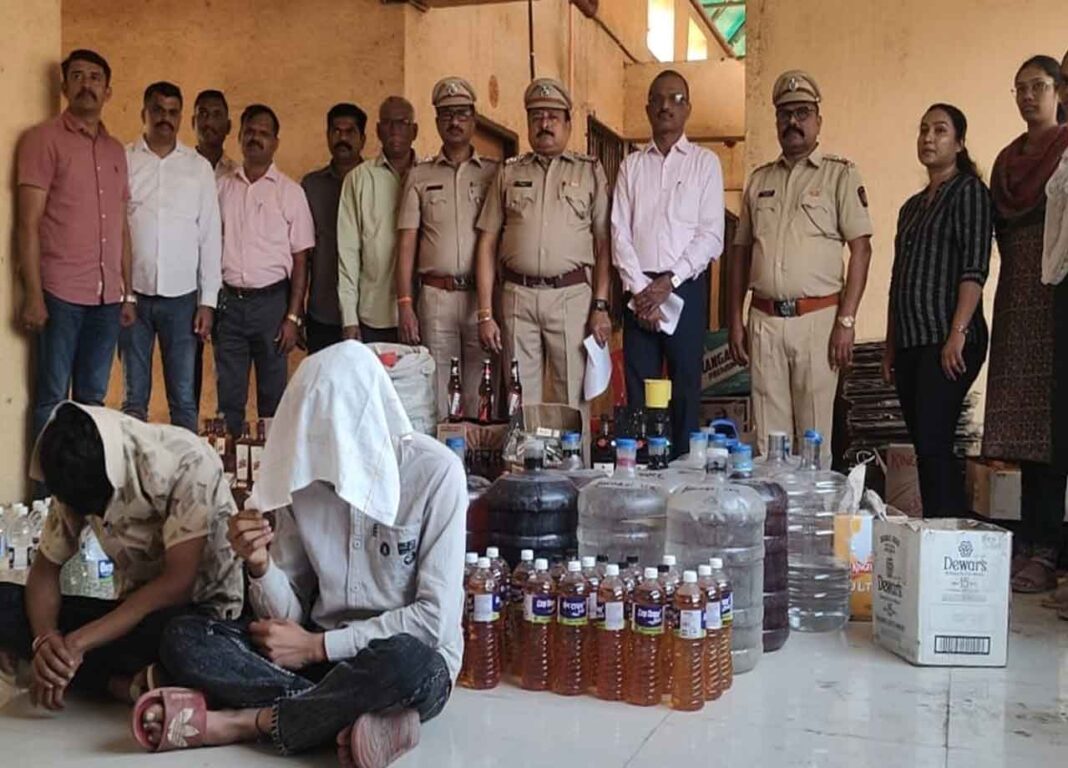 Excise Department takes major action, seizes spurious liquor worth Rs 12 lakh, two arrested